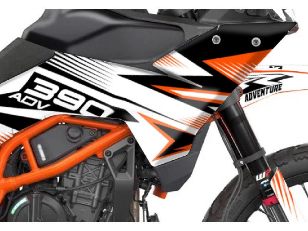 KTM 390 ADV R - X   GRAPHIC - STICKER SET - DECAL KIT 