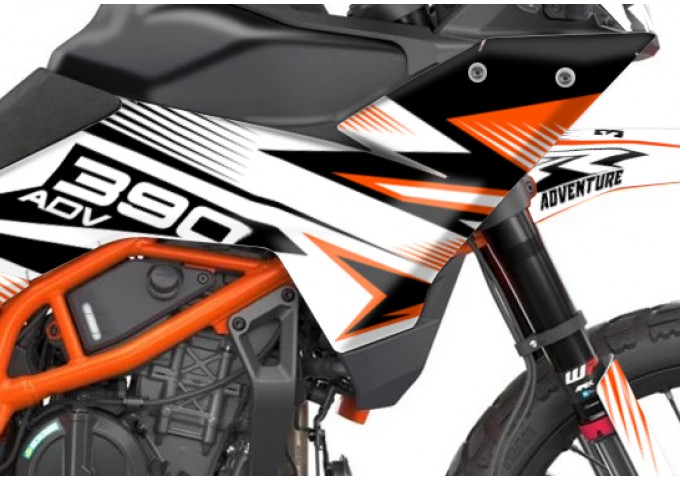KTM 390 ADV R - X   GRAPHIC - STICKER SET - DECAL KIT 