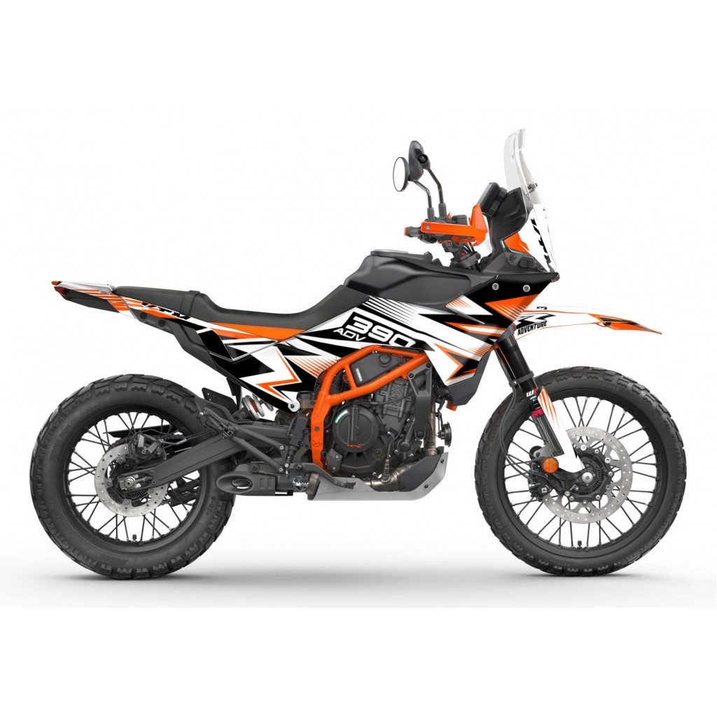 KTM 390 ADV R - X   GRAPHIC - STICKER SET - DECAL KIT 
