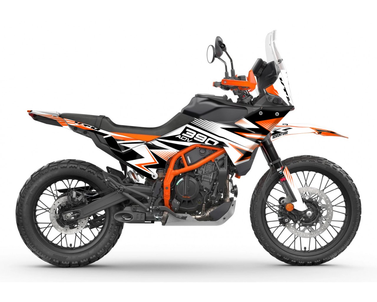 KTM 390 ADV R - X   GRAPHIC - STICKER SET - DECAL KIT 
