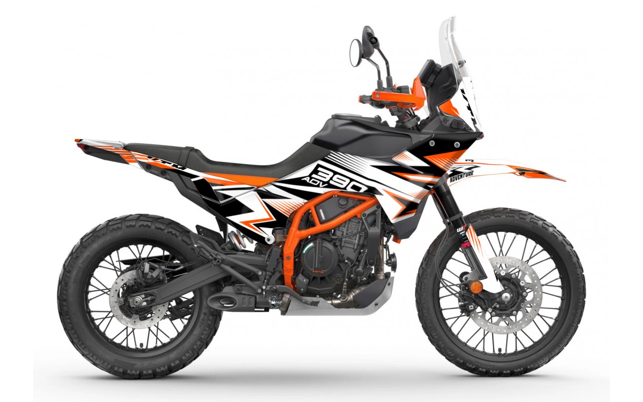 KTM 390 ADV R - X   GRAPHIC - STICKER SET - DECAL KIT 