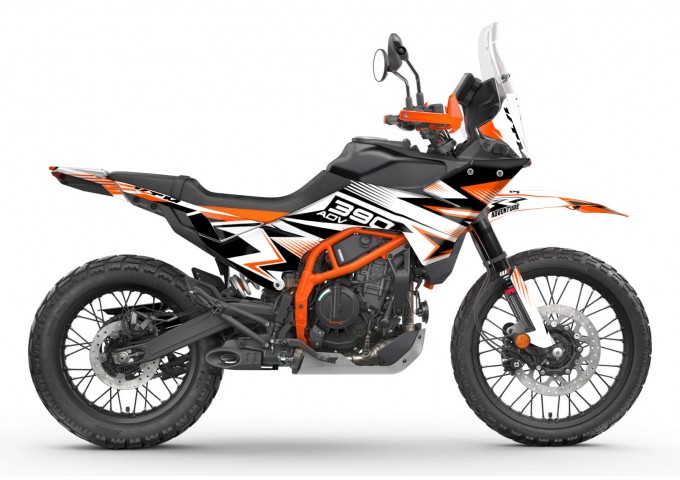 KTM 390 ADV R - X   GRAPHIC - STICKER SET - DECAL KIT 