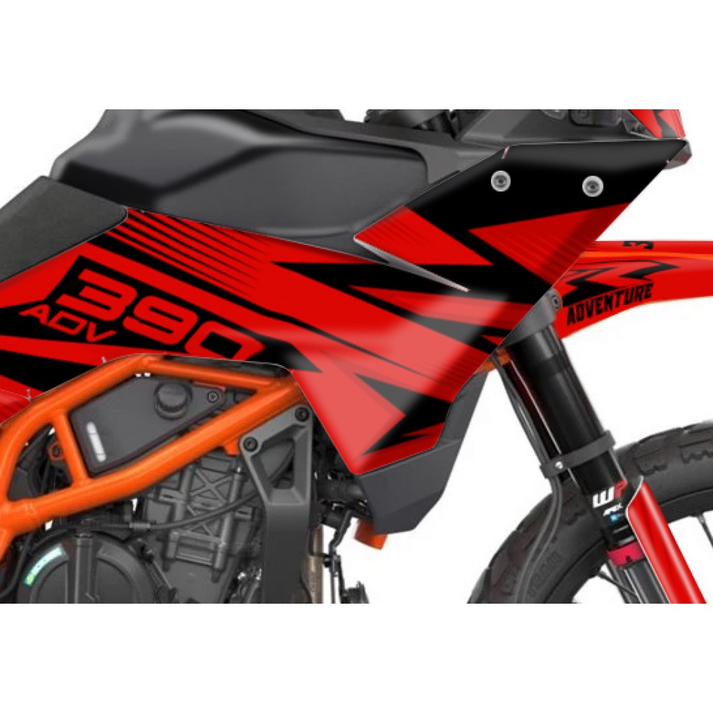 KTM 390 ADV R - X   GRAPHIC - STICKER SET - DECAL KIT 