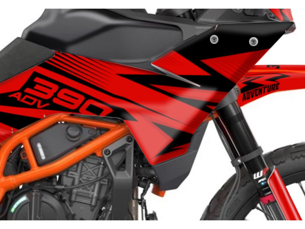 KTM 390 ADV R - X   GRAPHIC - STICKER SET - DECAL KIT 