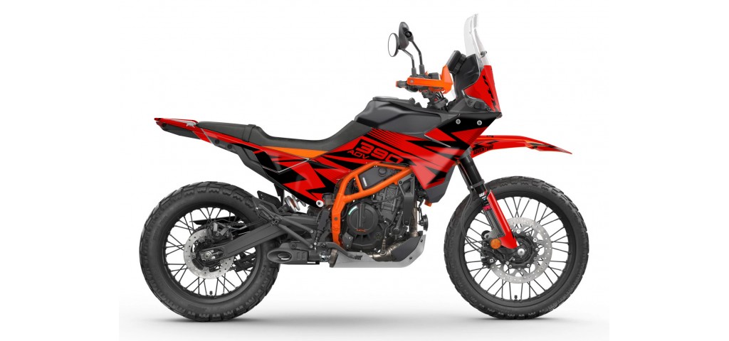 KTM 390 ADV R - X   GRAPHIC - STICKER SET - DECAL KIT 