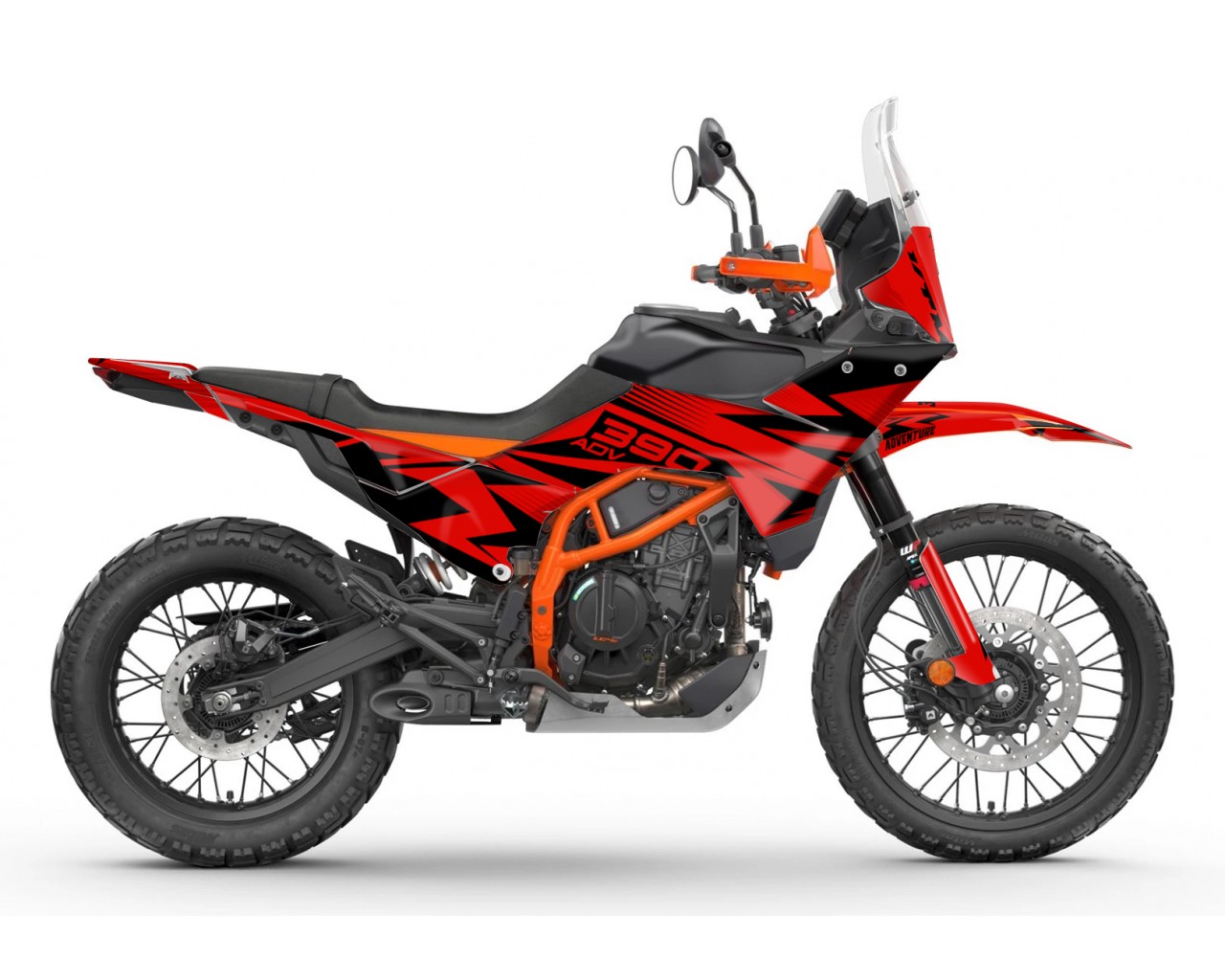 KTM 390 ADV R - X   GRAPHIC - STICKER SET - DECAL KIT 