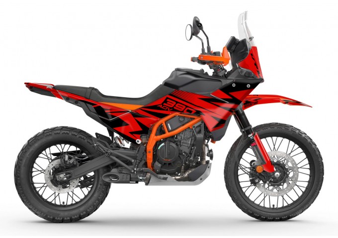 KTM 390 ADV R - X   GRAPHIC - STICKER SET - DECAL KIT 