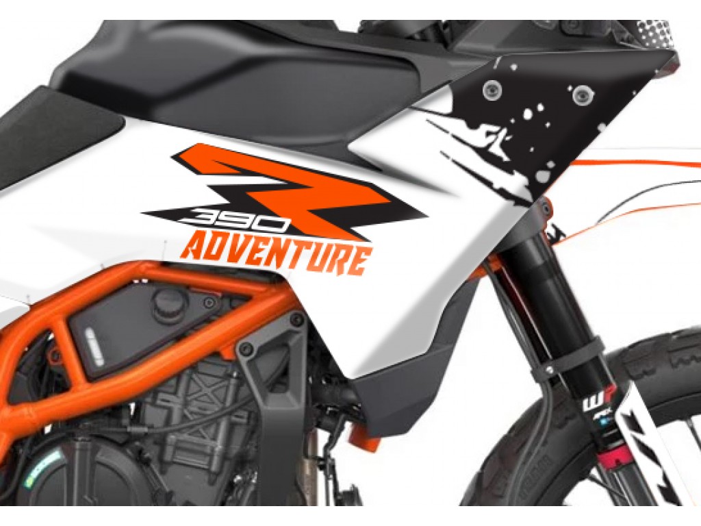 KTM 390 ADV R - X   GRAPHIC - STICKER SET - DECAL KIT 