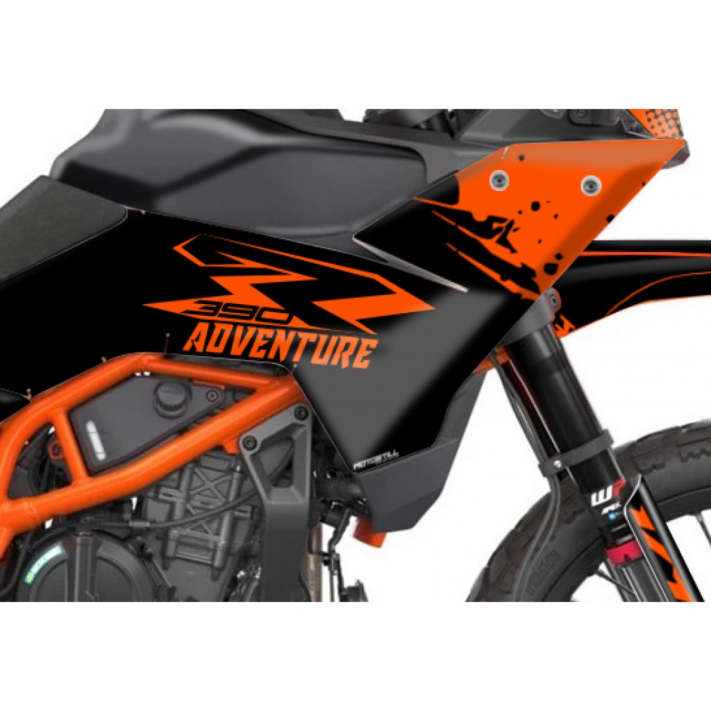 KTM 390 ADV R - X   GRAPHIC - STICKER SET - DECAL KIT 