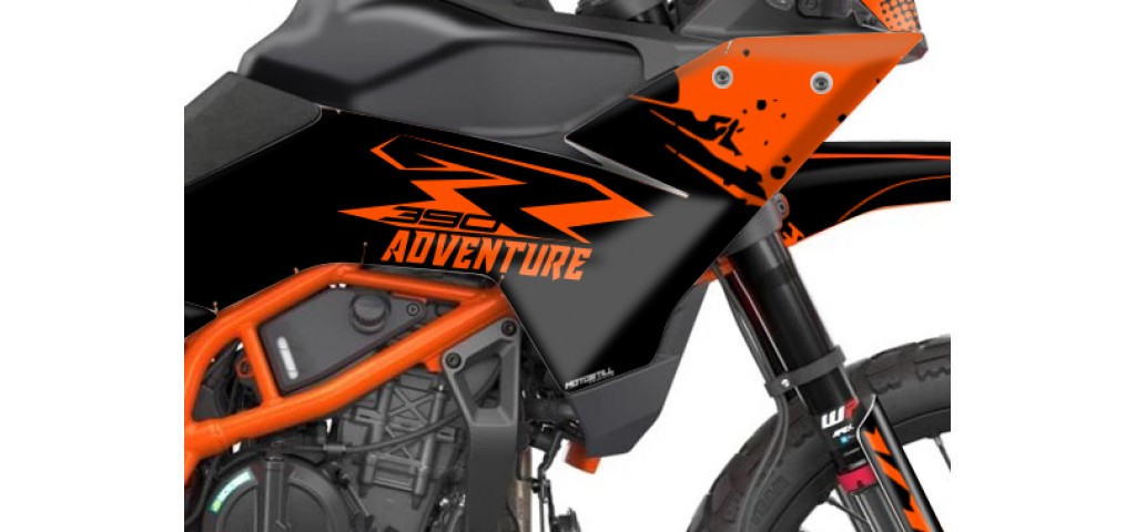 KTM 390 ADV R - X   GRAPHIC - STICKER SET - DECAL KIT 