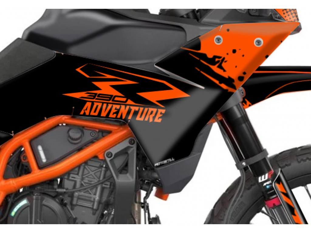 KTM 390 ADV R - X   GRAPHIC - STICKER SET - DECAL KIT 