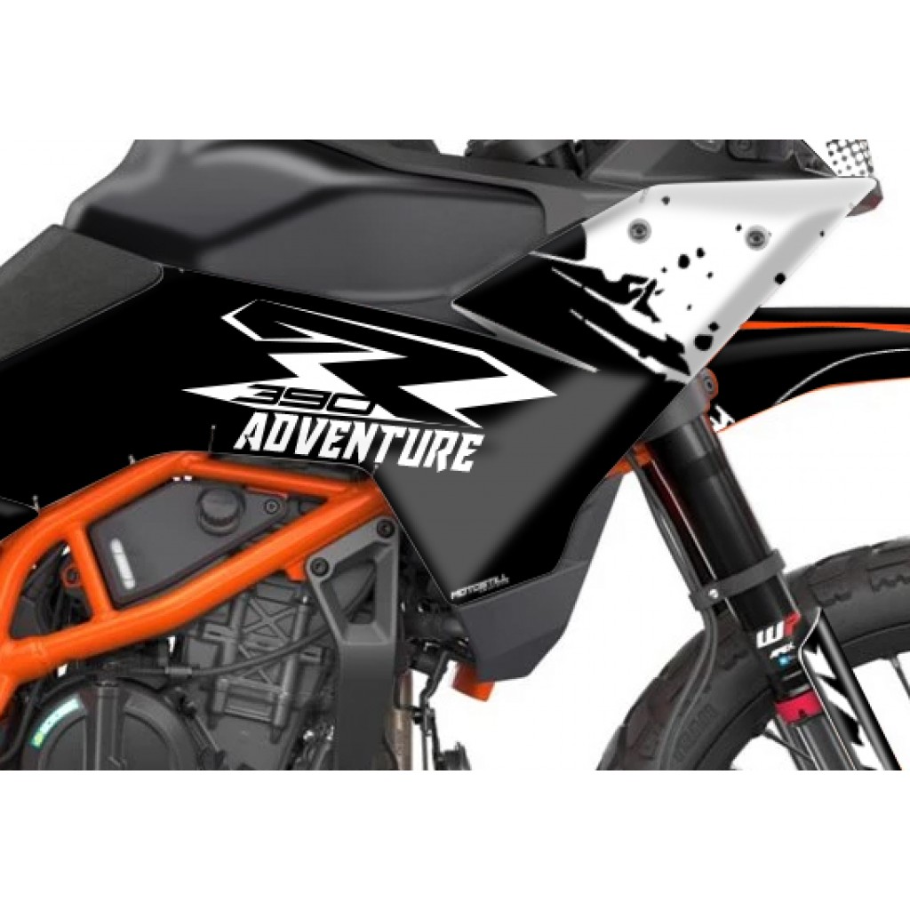 KTM 390 ADV R - X   GRAPHIC - STICKER SET - DECAL KIT 