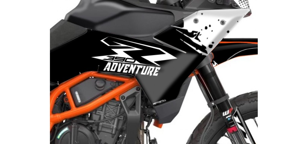 KTM 390 ADV R - X   GRAPHIC - STICKER SET - DECAL KIT 