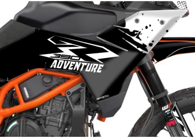 KTM 390 ADV R - X   GRAPHIC - STICKER SET - DECAL KIT 