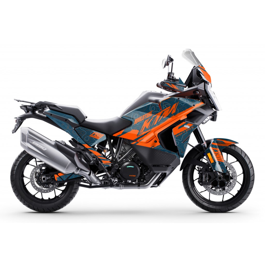 KTM 1390 ADVENTURE S-R GRAPHIC SET / DECAL KIT