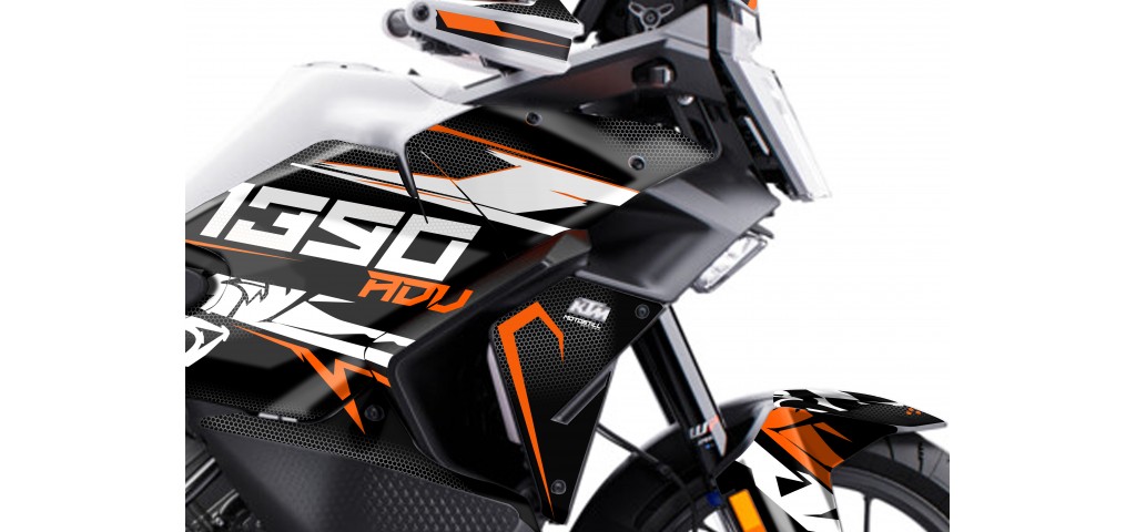 KTM 1390 ADVENTURE S-R GRAPHIC SET / DECAL KIT
