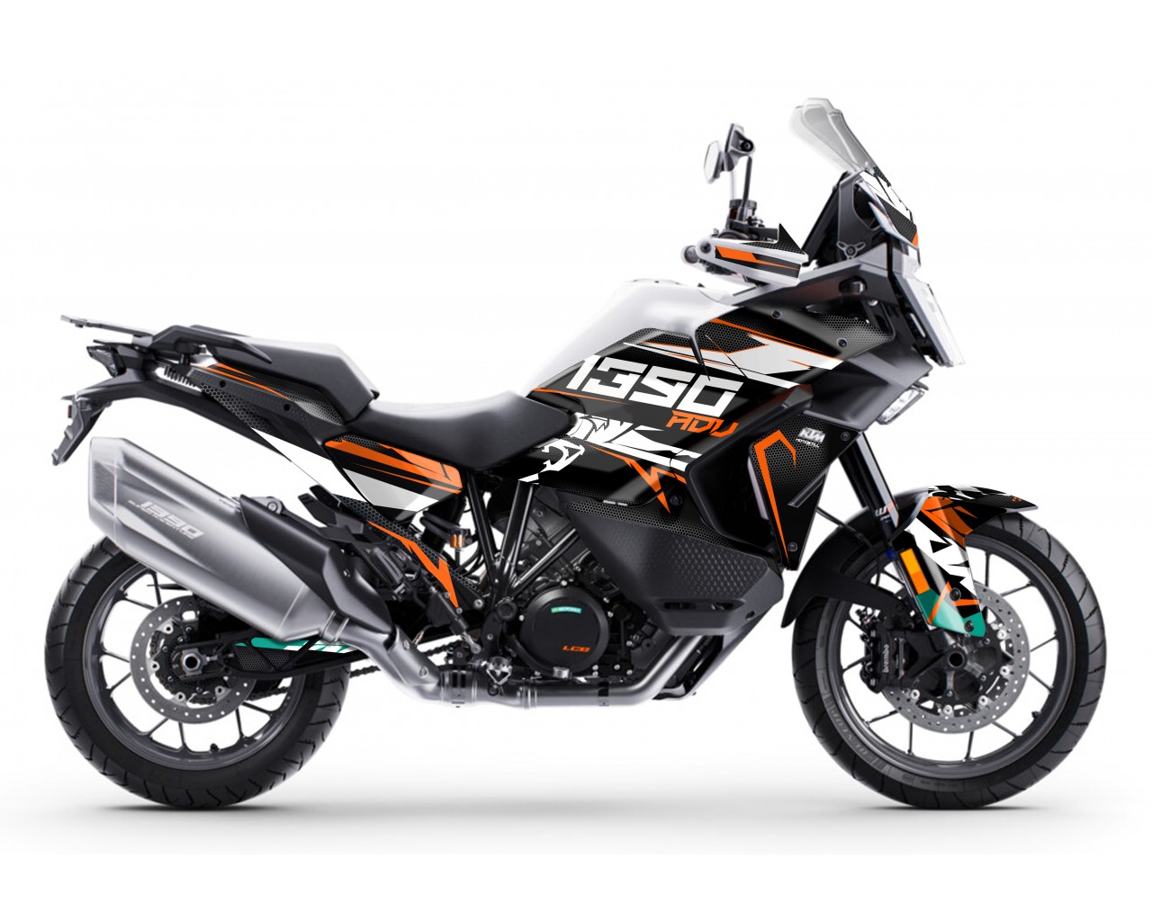 KTM 1390 ADVENTURE S-R GRAPHIC SET / DECAL KIT