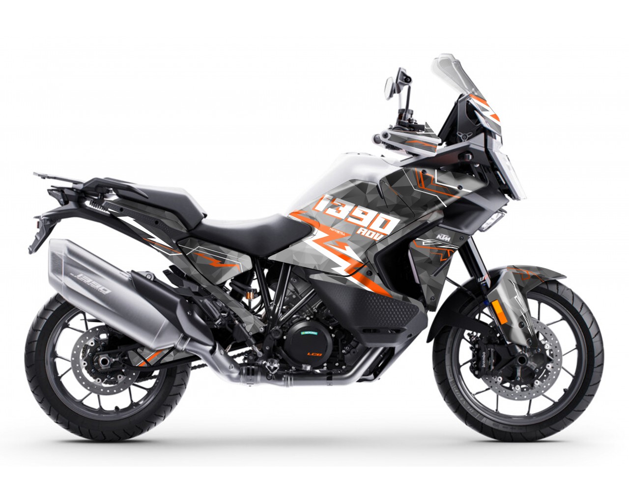 KTM 1390 ADVENTURE S-R GRAPHIC SET / DECAL KIT