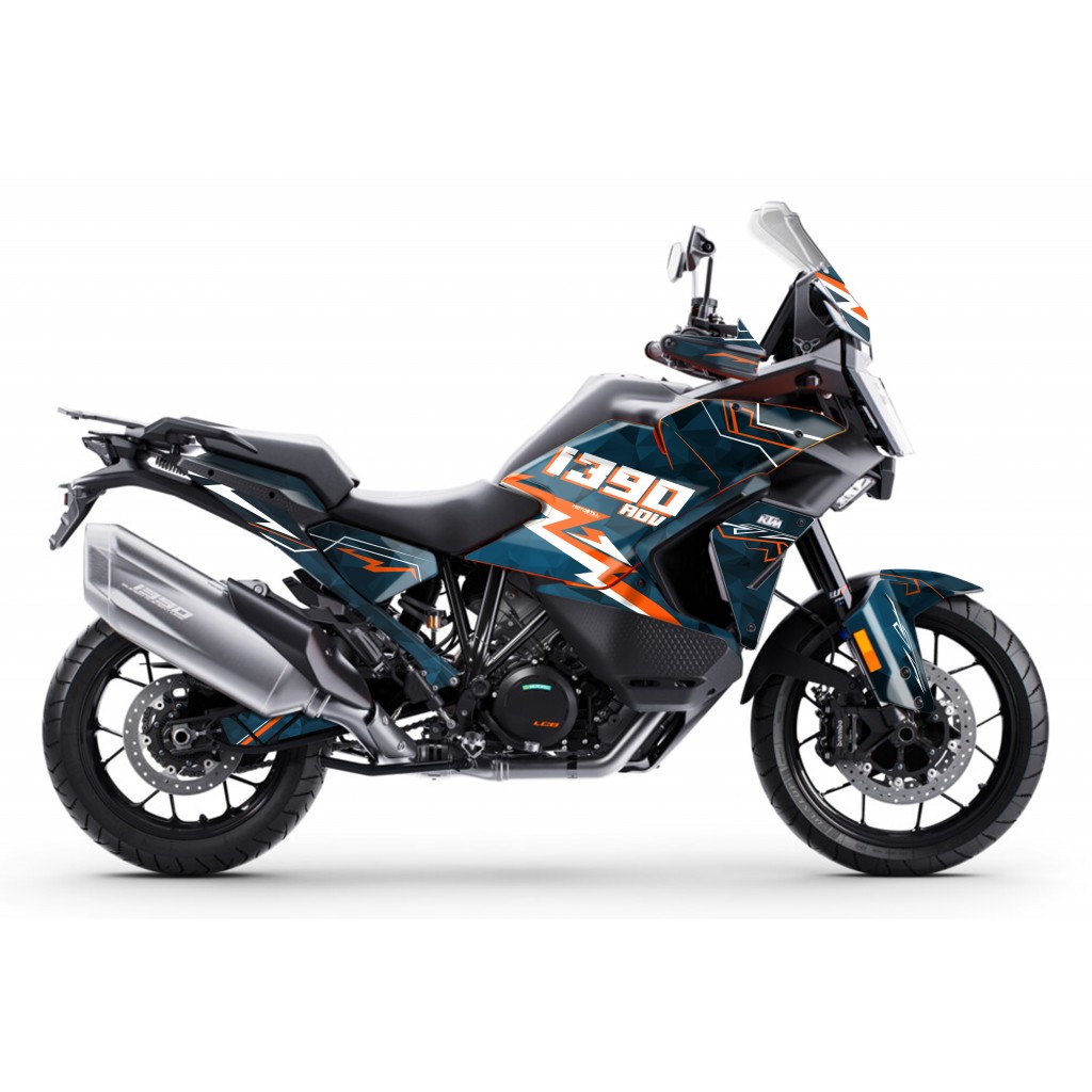 KTM 1390 ADVENTURE S-R GRAPHIC SET / DECAL KIT