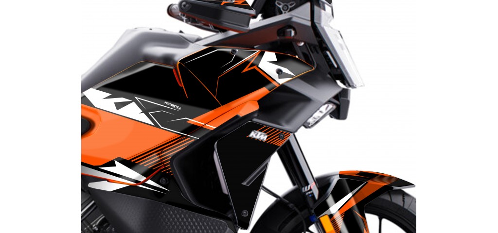 KTM 1390 ADVENTURE S-R GRAPHIC SET / DECAL KIT