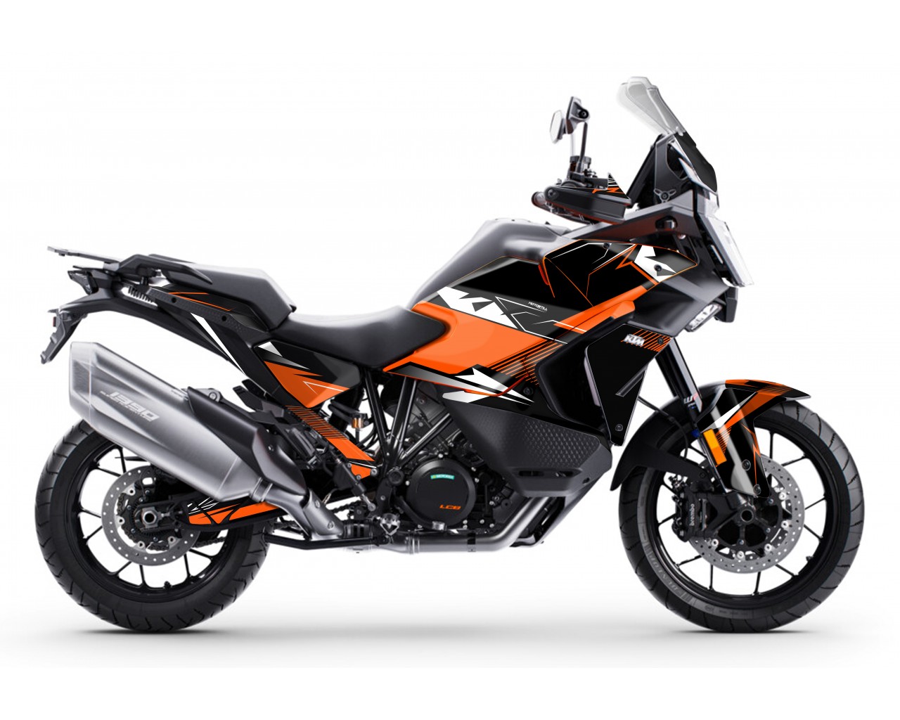 KTM 1390 ADVENTURE S-R GRAPHIC SET / DECAL KIT