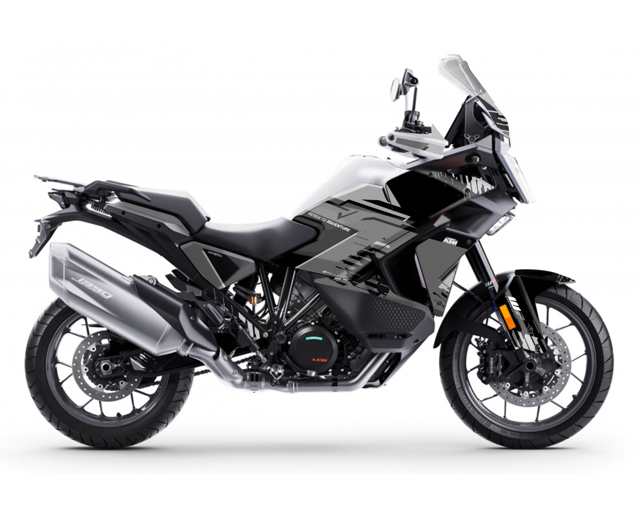 KTM 1390 ADVENTURE S-R GRAPHIC SET / DECAL KIT