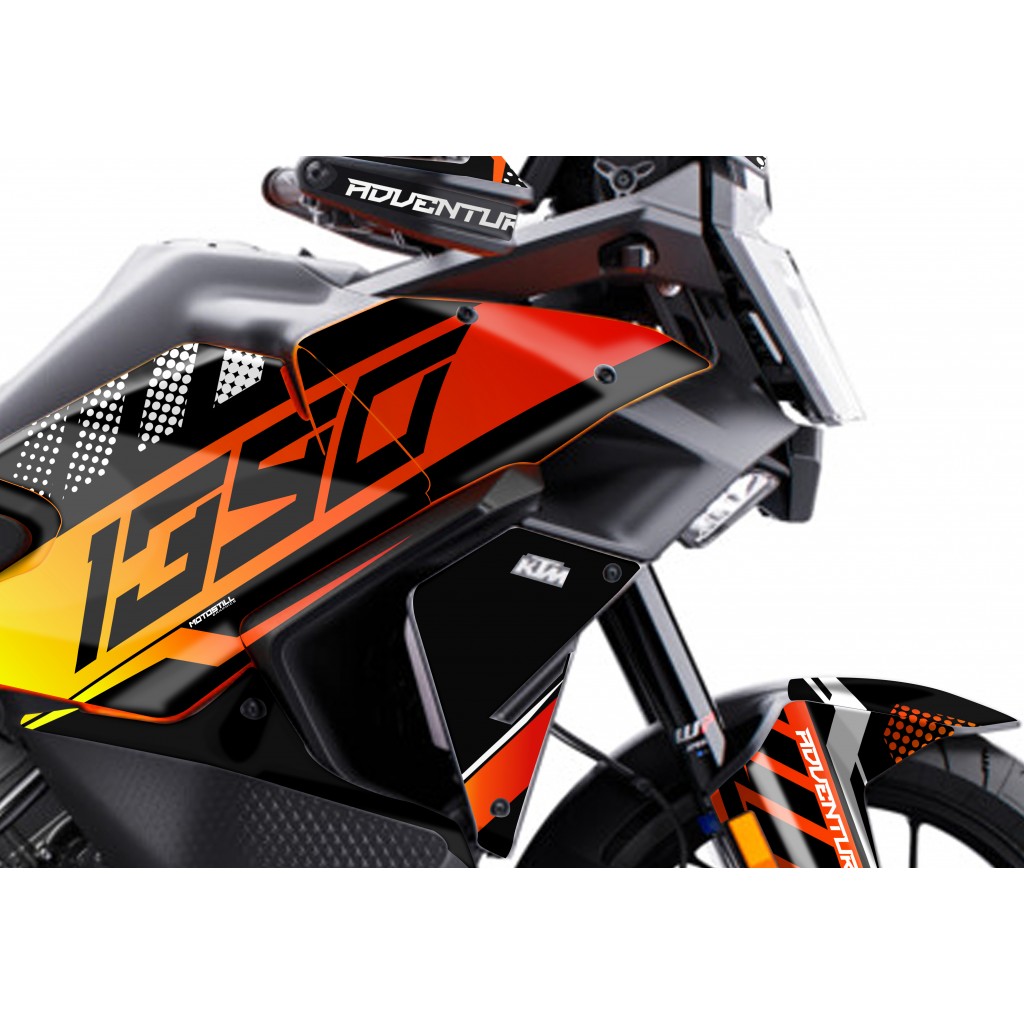 KTM 1390 ADVENTURE S-R GRAPHIC SET / DECAL KIT