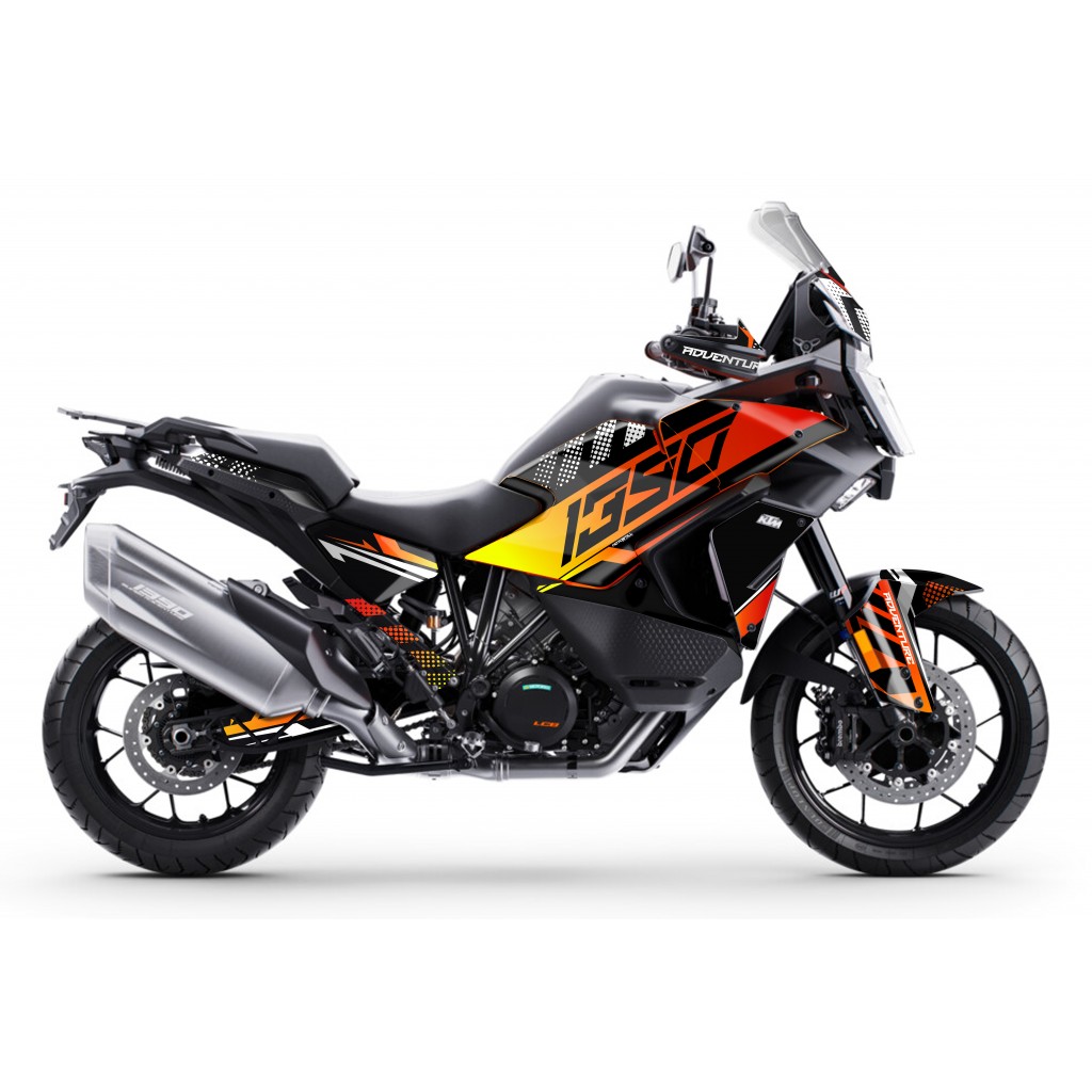 KTM 1390 ADVENTURE S-R GRAPHIC SET / DECAL KIT