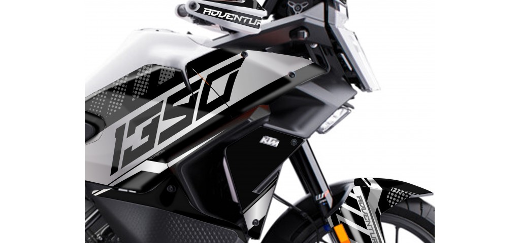 KTM 1390 ADVENTURE S-R GRAPHIC SET / DECAL KIT