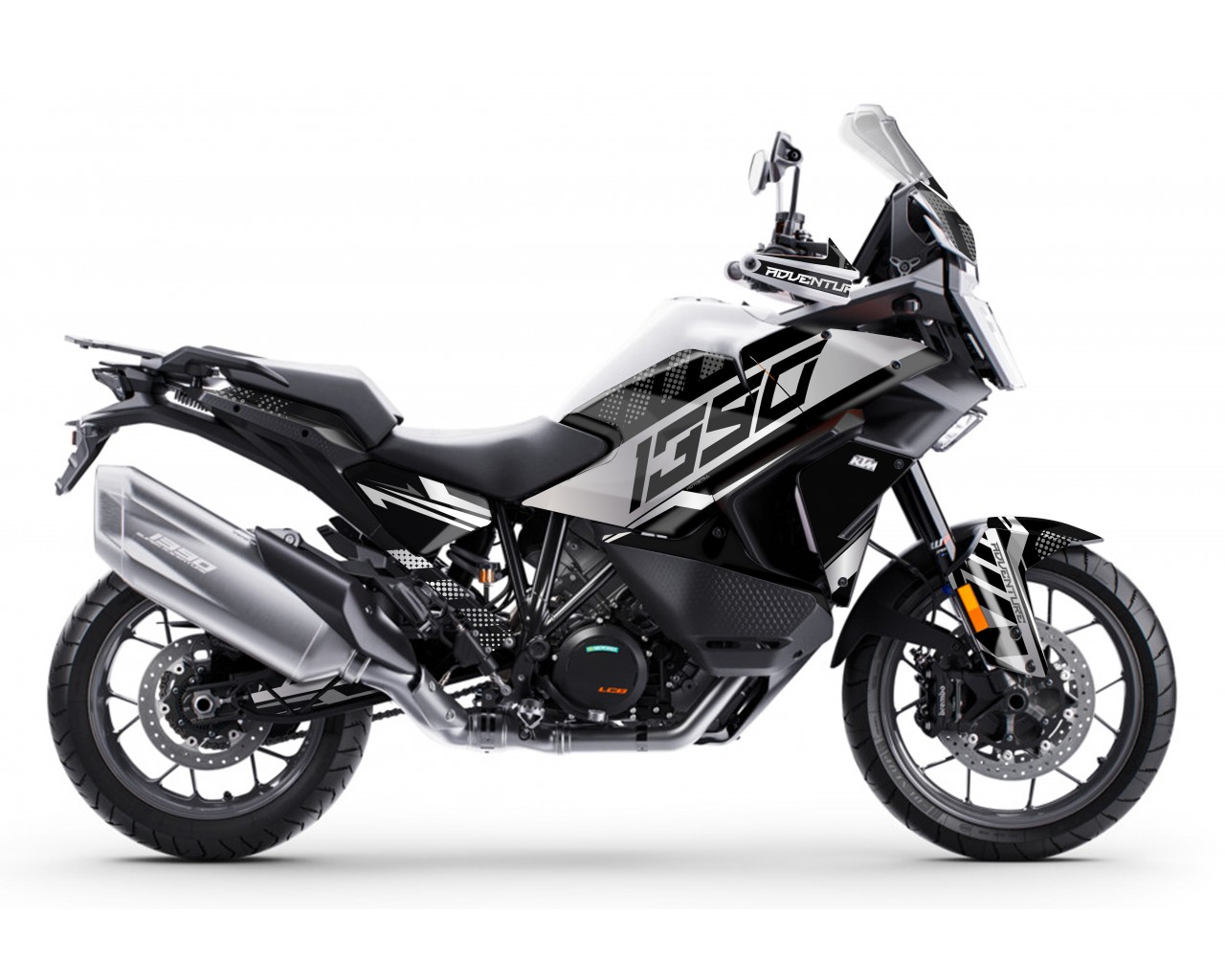 KTM 1390 ADVENTURE S-R GRAPHIC SET / DECAL KIT