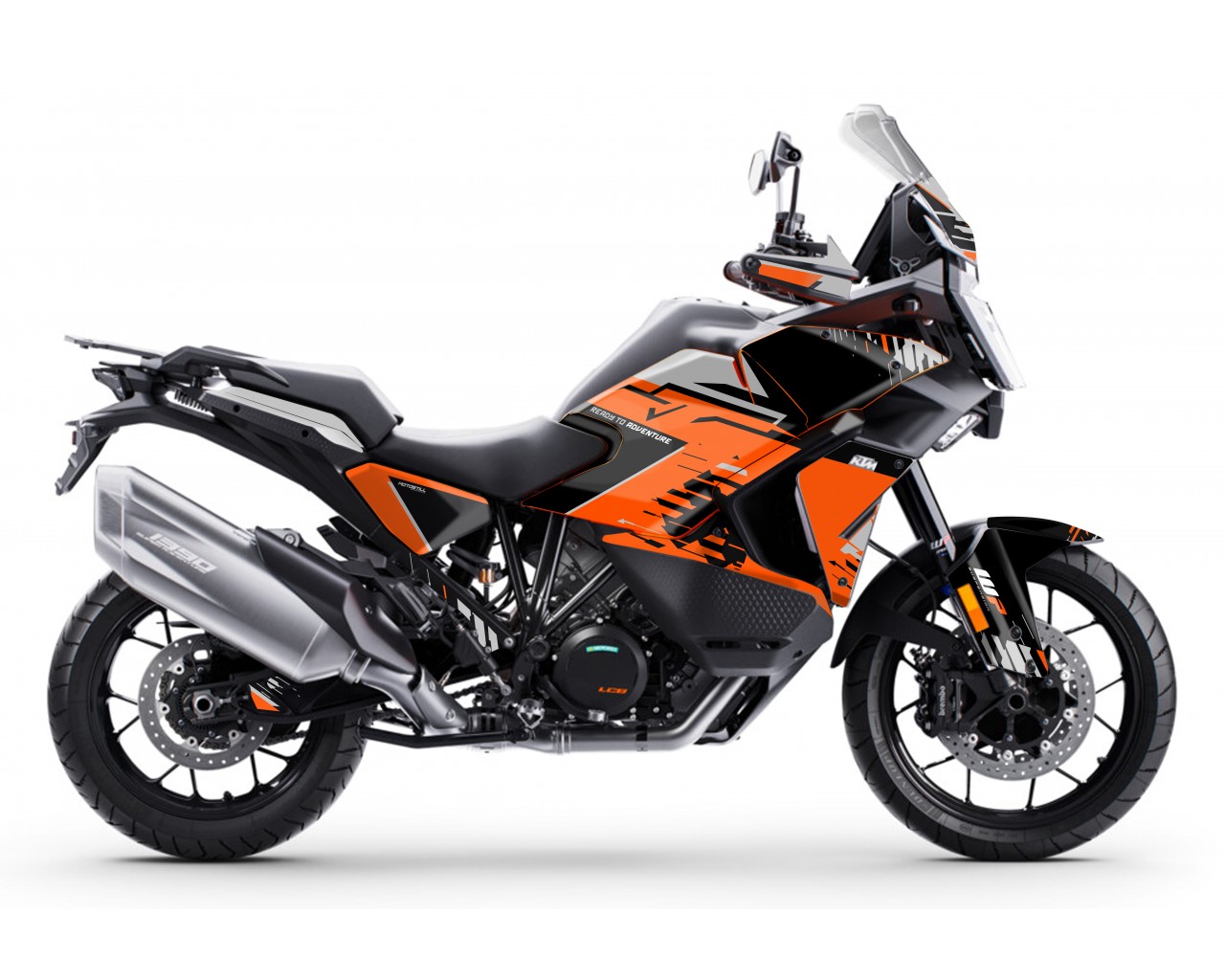 KTM 1390 ADVENTURE S-R GRAPHIC SET / DECAL KIT