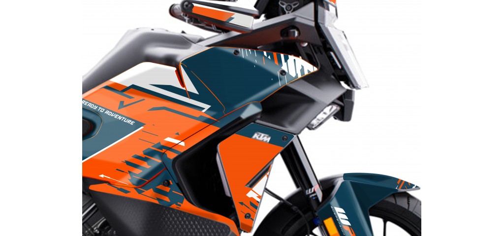 KTM 1390 ADVENTURE S-R GRAPHIC SET / DECAL KIT