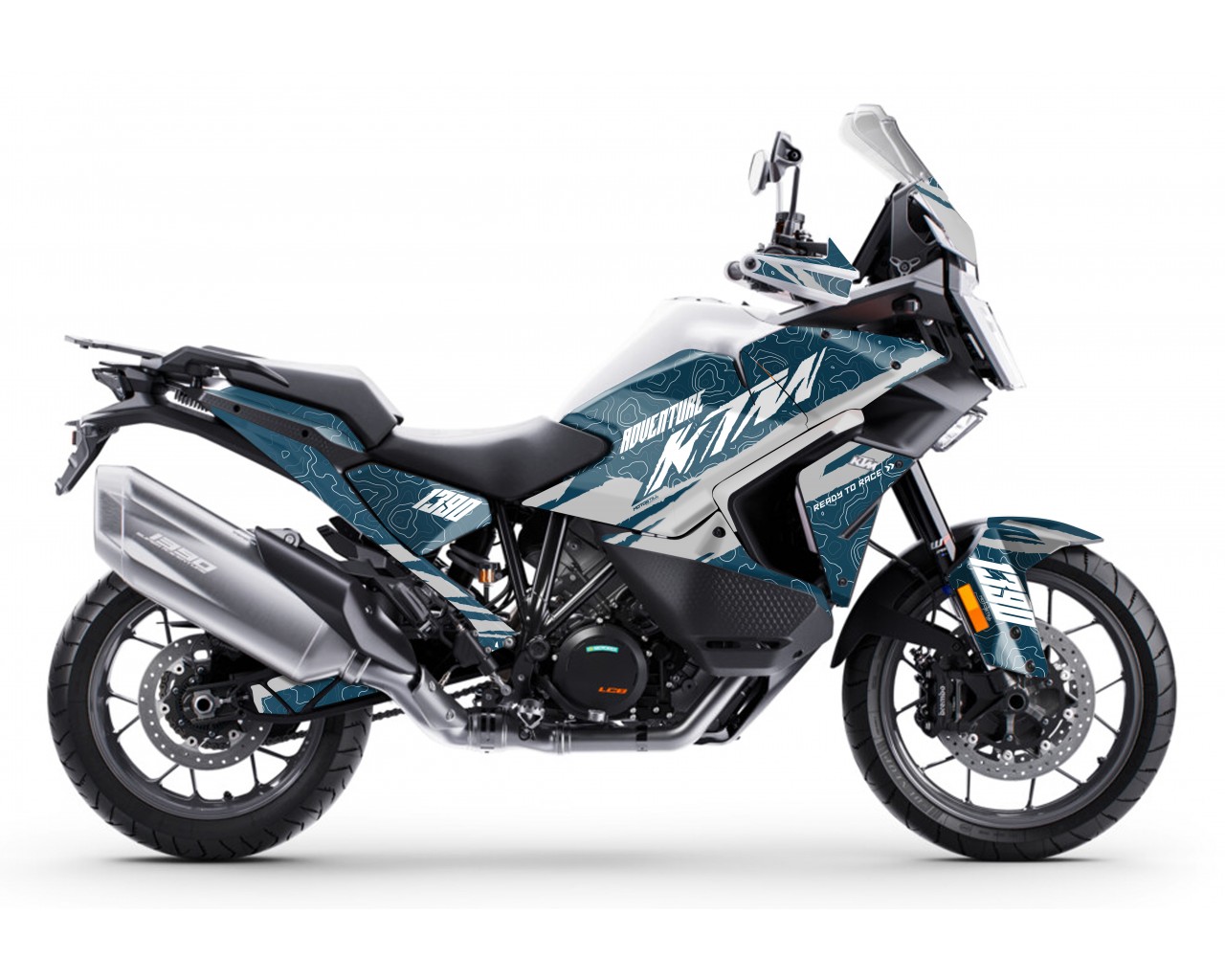 KTM 1390 ADVENTURE S-R GRAPHIC SET / DECAL KIT
