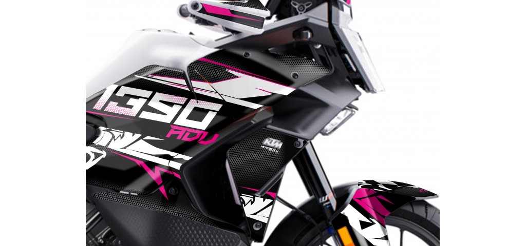 KTM 1390 ADVENTURE S-R GRAPHIC SET / DECAL KIT