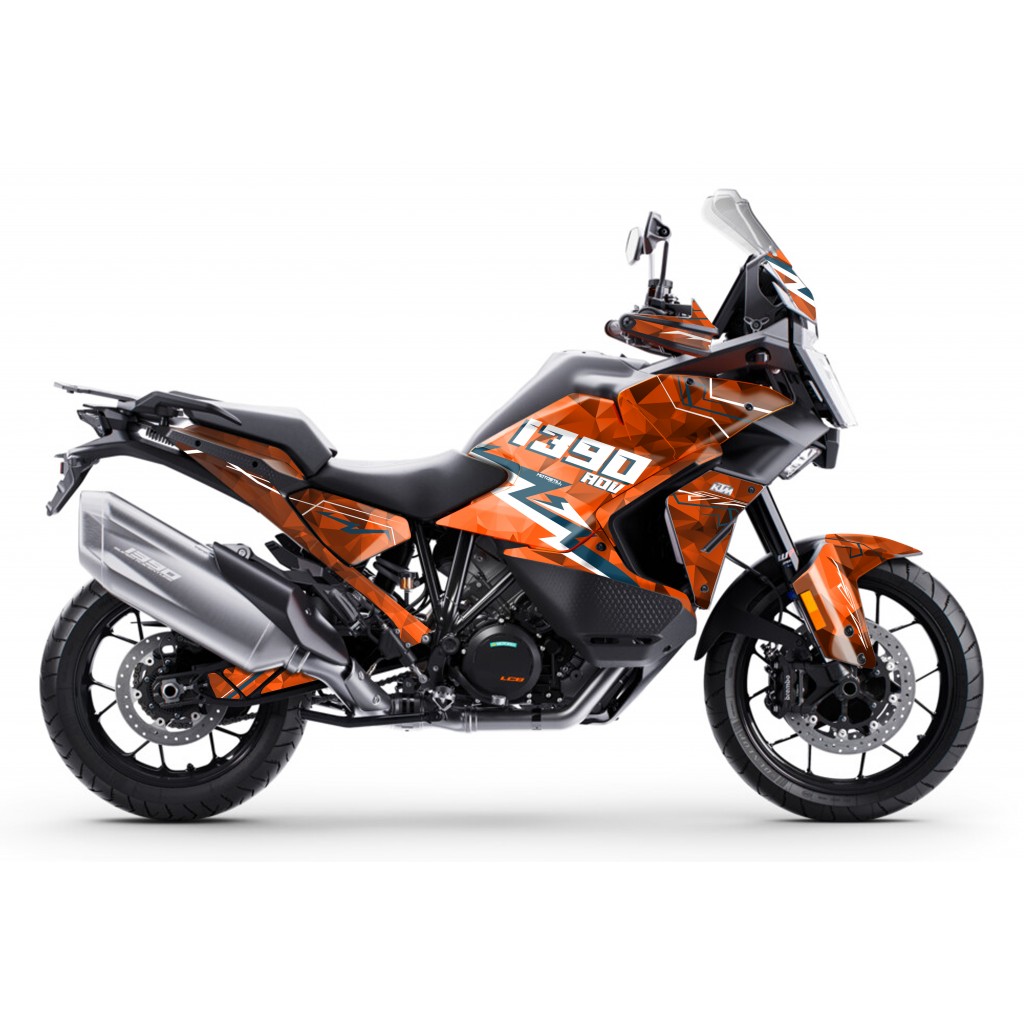KTM 1390 ADVENTURE S-R GRAPHIC SET / DECAL KIT
