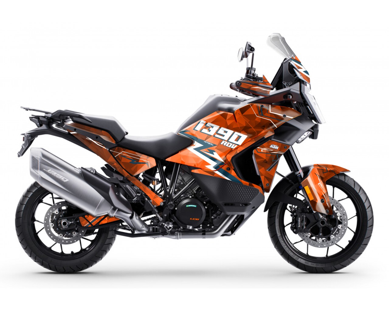 KTM 1390 ADVENTURE S-R GRAPHIC SET / DECAL KIT
