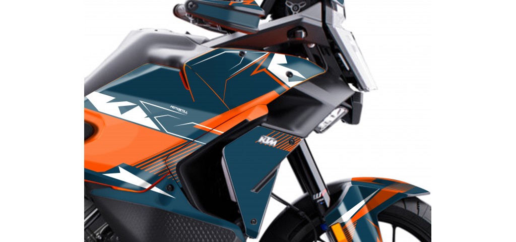 KTM 1390 ADVENTURE S-R GRAPHIC SET / DECAL KIT