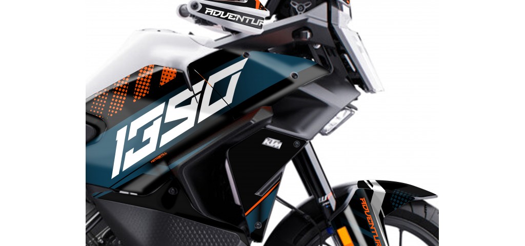 KTM 1390 ADVENTURE S-R GRAPHIC SET / DECAL KIT