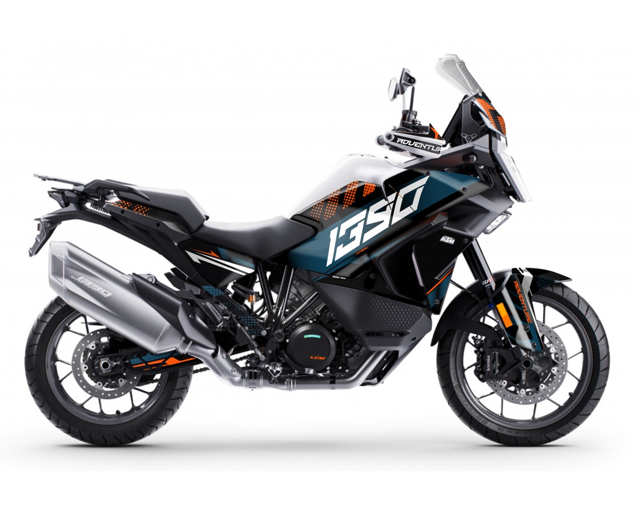 KTM 1390 ADVENTURE S-R GRAPHIC SET / DECAL KIT
