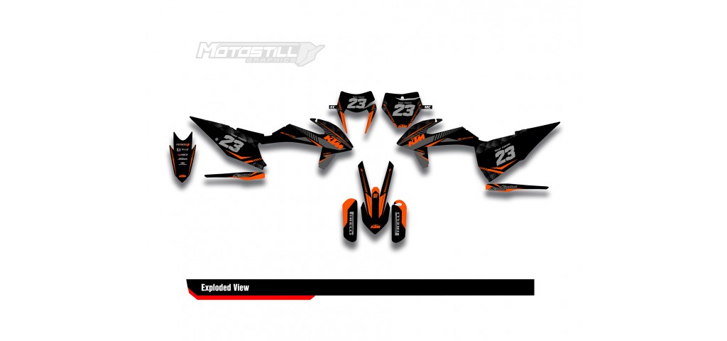 KTM  EXC / XC / SX / SM GRAPHIC STICKER KIT