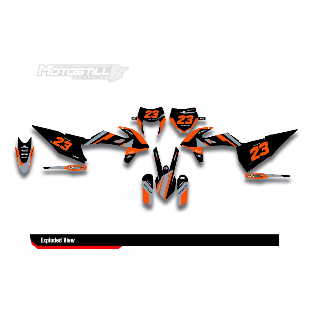 KTM  EXC / XC / SX / SM GRAPHIC STICKER KIT