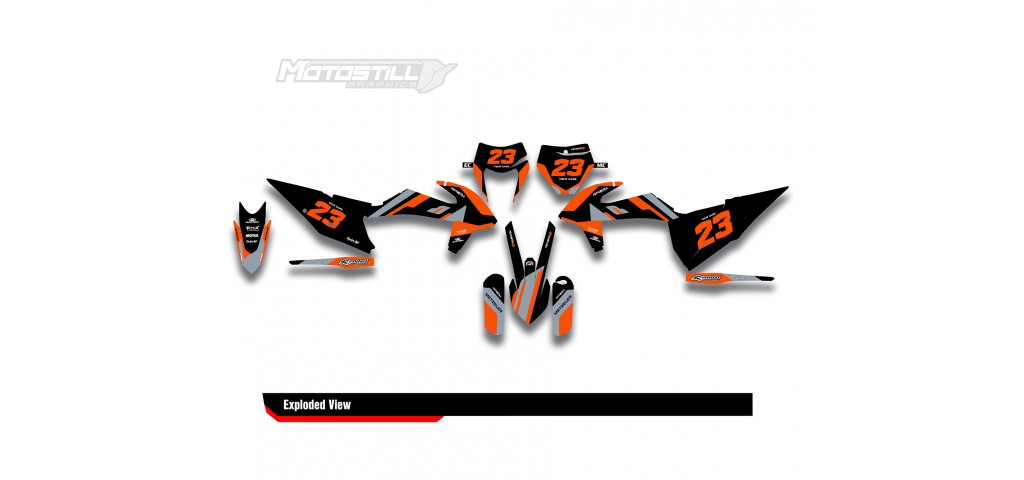 KTM  EXC / XC / SX / SM GRAPHIC STICKER KIT