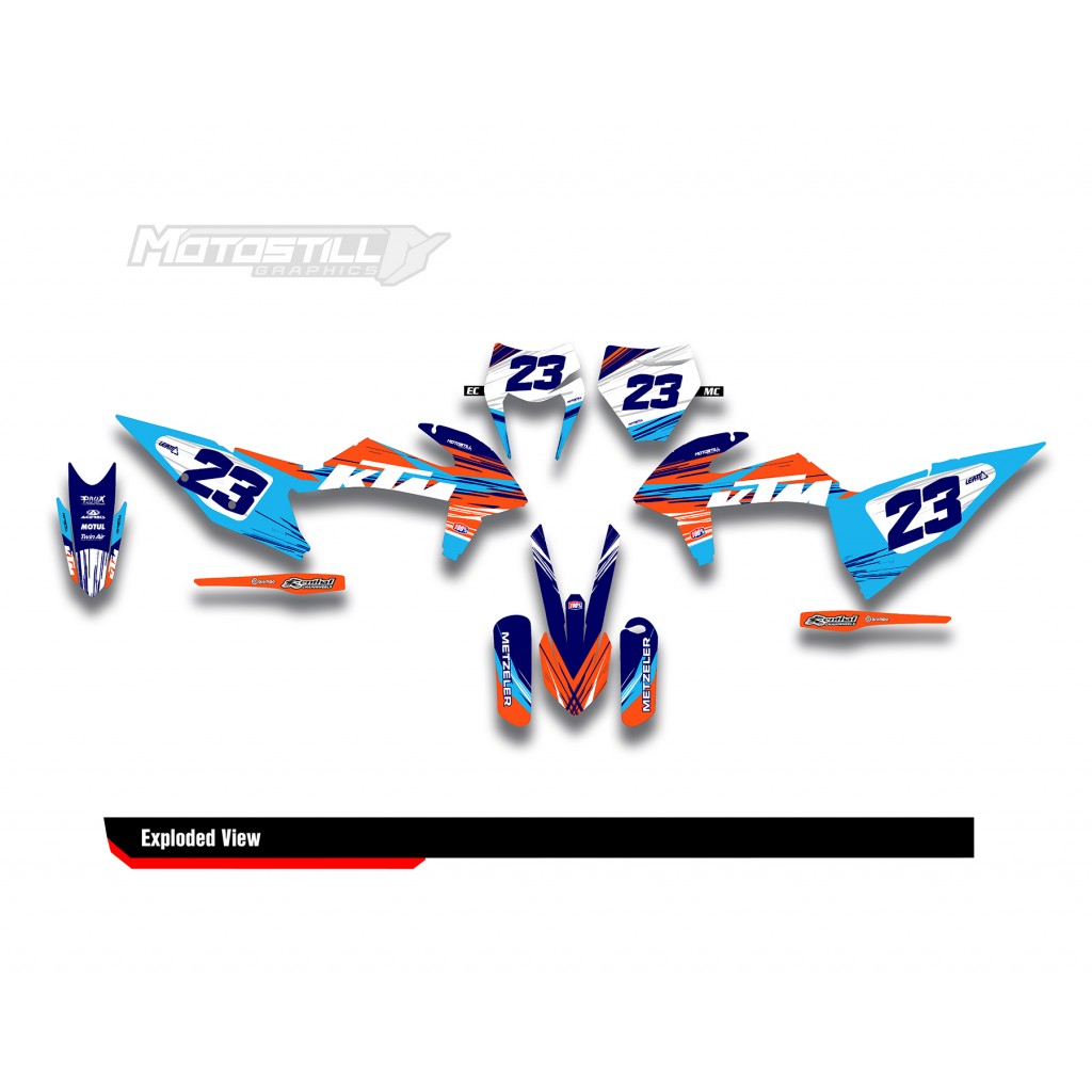 KTM  EXC / XC / SX / SM GRAPHIC STICKER KIT