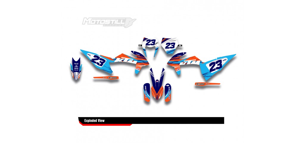 KTM  EXC / XC / SX / SM GRAPHIC STICKER KIT