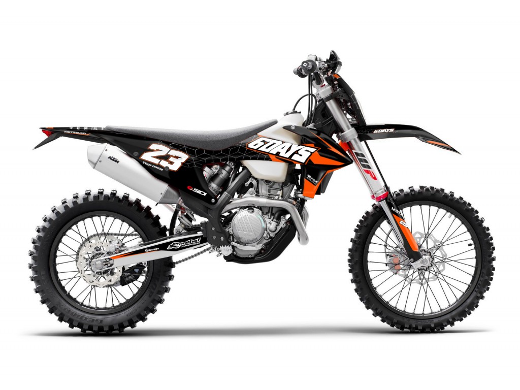 KTM EXC-XC-SX / 2009-2022 GRAPHIC STICKER SET DECAL KIT 