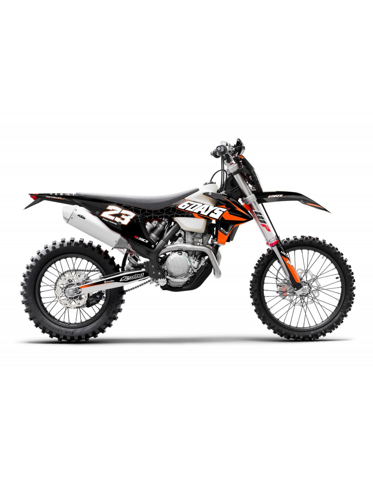 KTM EXC-XC-SX / 2009-2022 GRAPHIC STICKER SET DECAL KIT 