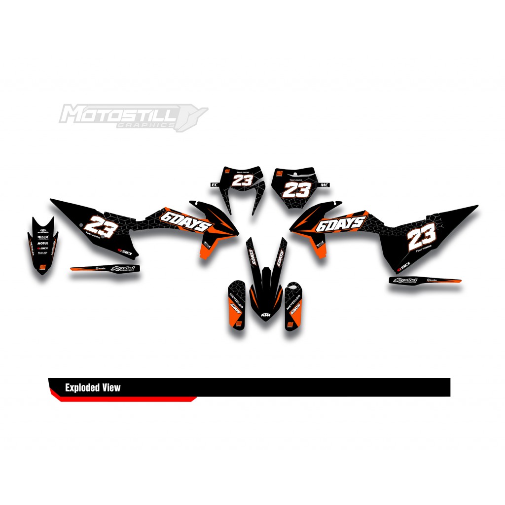KTM  EXC / XC / SX / SM GRAPHIC STICKER KIT