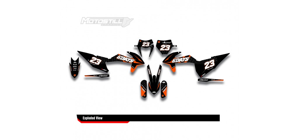 KTM  EXC / XC / SX / SM GRAPHIC STICKER KIT