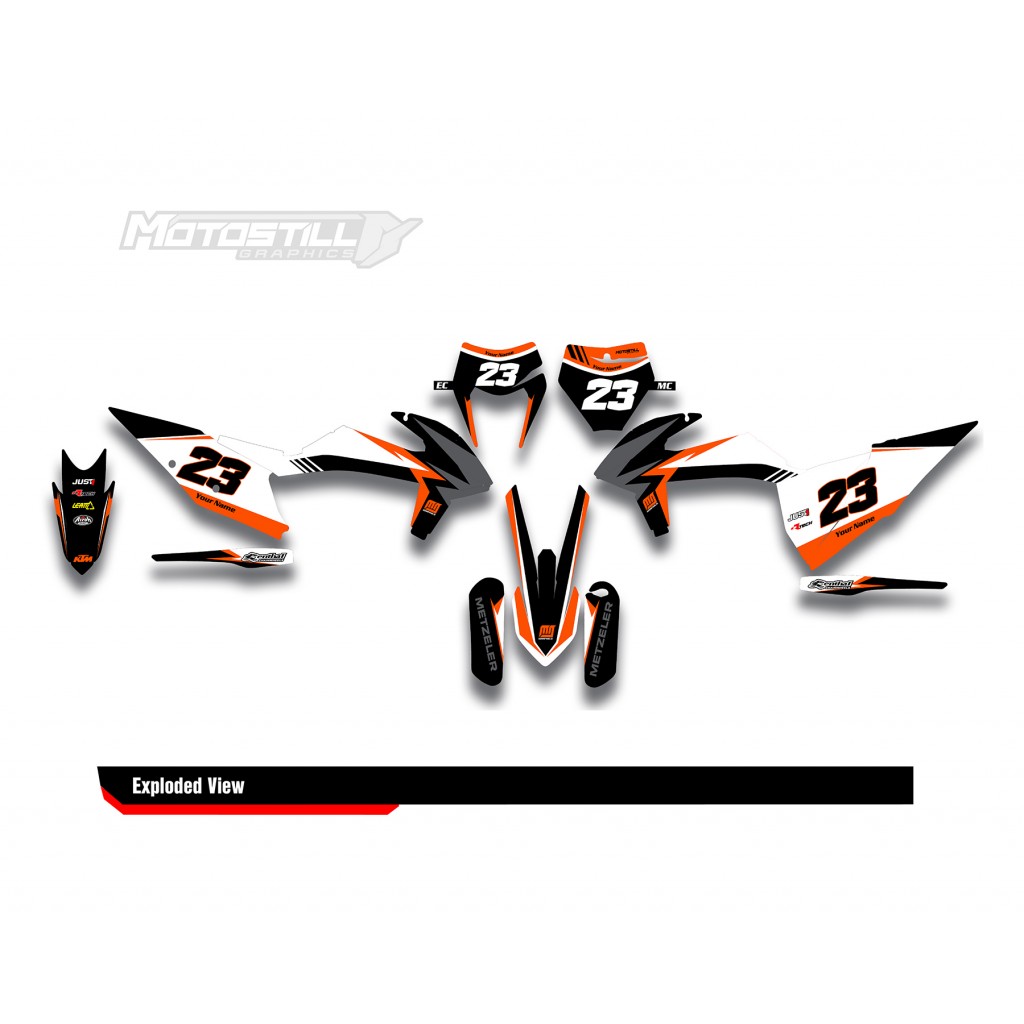 KTM  EXC / XC / SX / SM GRAPHIC STICKER KIT