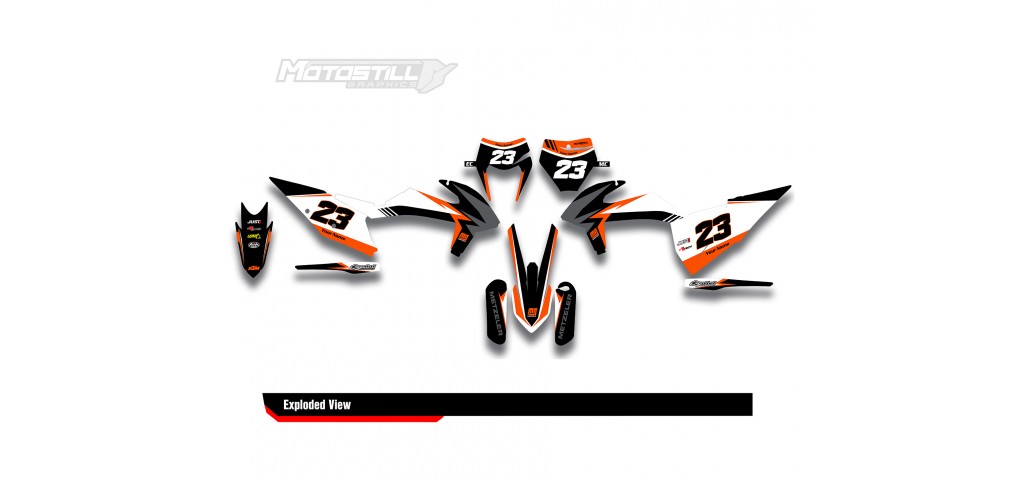 KTM  EXC / XC / SX / SM GRAPHIC STICKER KIT